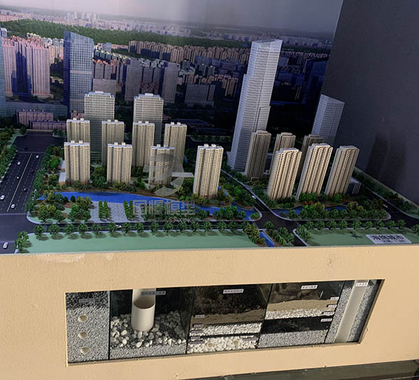 南丰县建筑模型